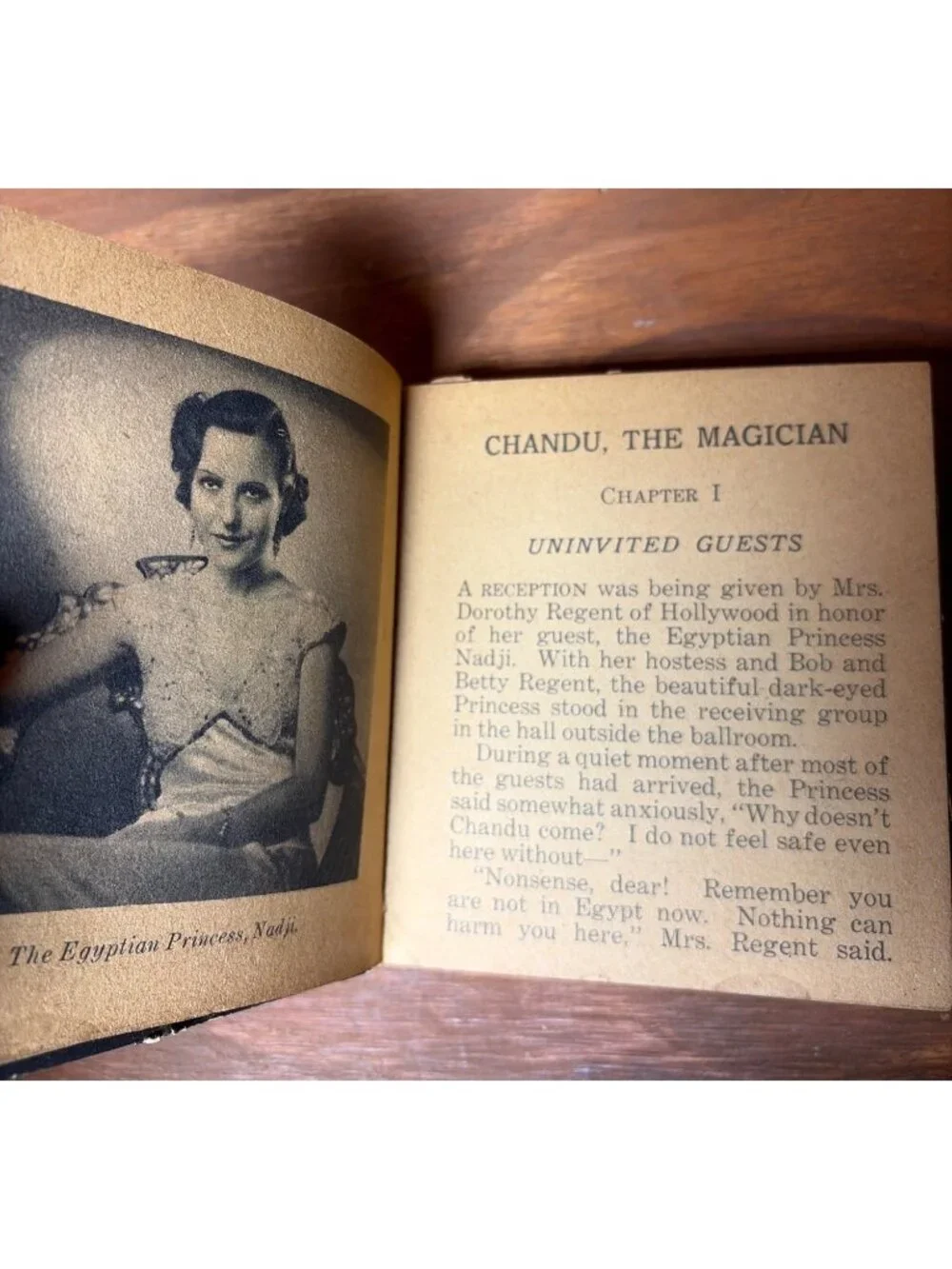 Chandu The Magician Vintage 1935 Photoplay Novel Saalfield Pub. Harry Earnshaw